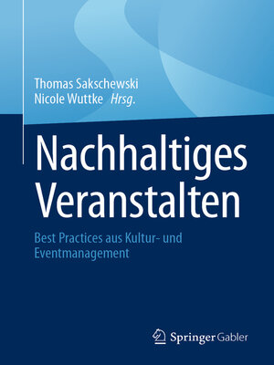 cover image of Nachhaltiges Veranstalten
